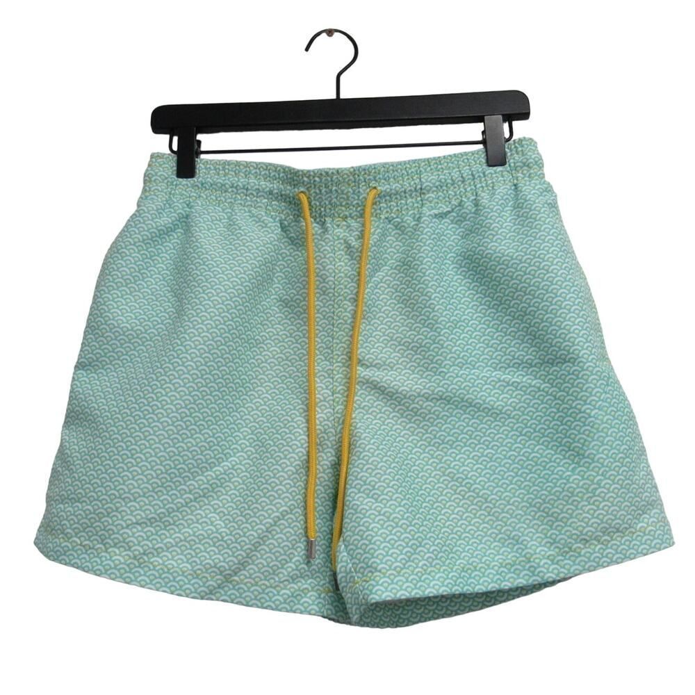 Capelle Men Small Blue Paradise Hybrid Beach Board Shorts